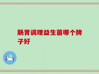 肠胃调理益生菌哪个牌子好