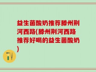 益生菌酸奶推荐滕州荆河西路(滕州荆河西路推荐好喝的益生菌酸奶)