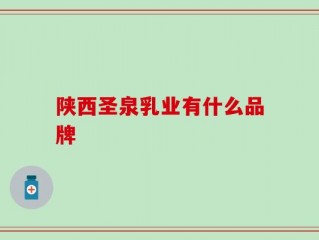 陕西圣泉乳业有什么品牌