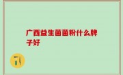 广西益生菌菌粉什么牌子好