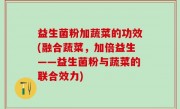 益生菌粉加蔬菜的功效(融合蔬菜，加倍益生——益生菌粉与蔬菜的联合效力)