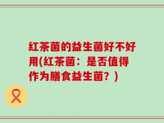 红茶菌的益生菌好不好用(红茶菌：是否值得作为膳食益生菌？)