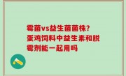 霉菌vs益生菌菌株？蛋鸡饲料中益生素和脱霉剂能一起用吗